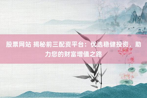 股票网站 揭秘前三配资平台：优选稳健投资，助力您的财富增值之路
